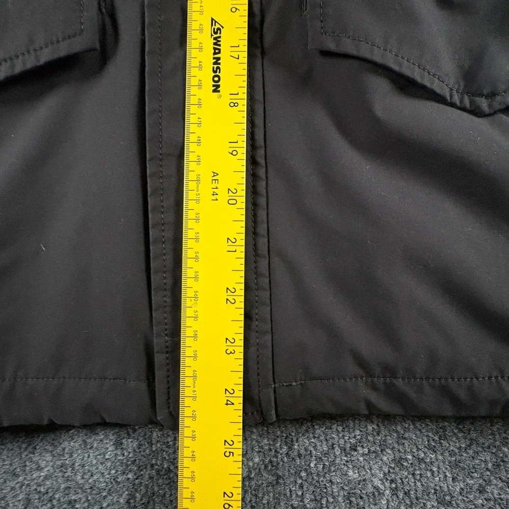 Banana Republic Motion-Tech Jacket Men Small Black Field Water Repellent Stretch